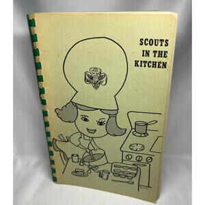 Scouts In The Kitchen Cookbook 1st Printing 1967 Girl Scout Troop #592 Tennessee